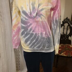 Tie-Dye Hoodie Sweatshirt